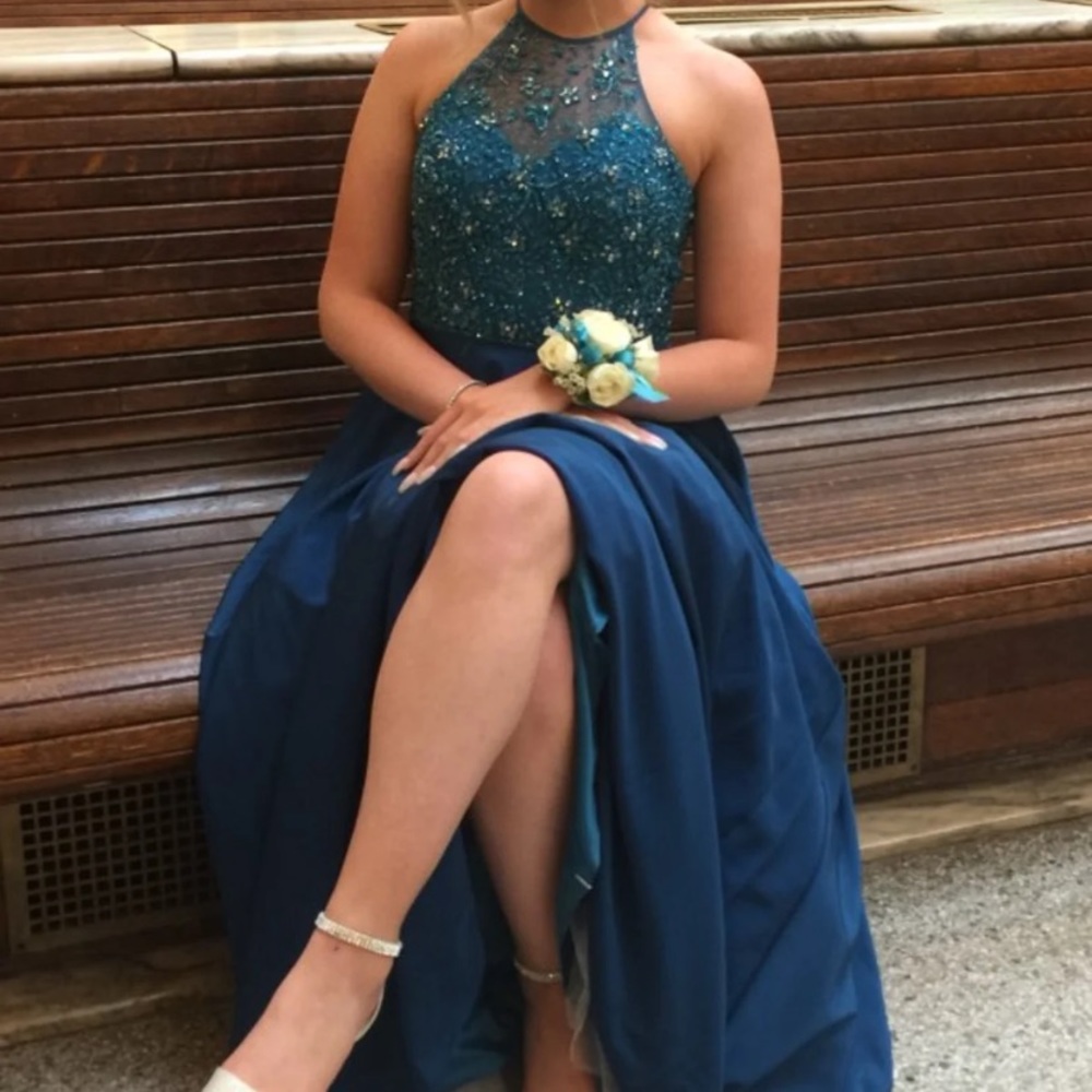 Blush Prom Dress